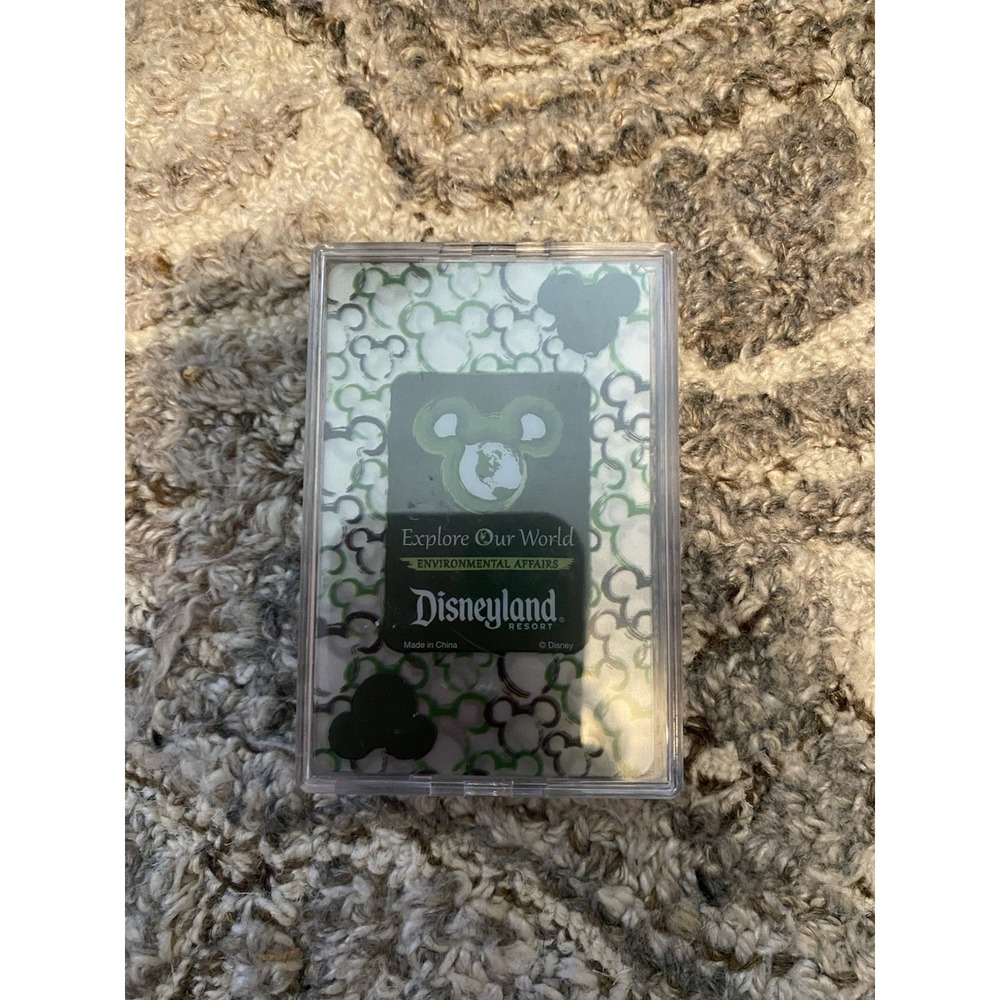 Disney Parks Disneyland Mickey Mouse Deck Playing Cards Poker Explore Our World